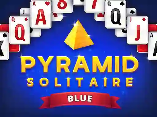 Гульня Pyramid Solitaire Blue онлайн