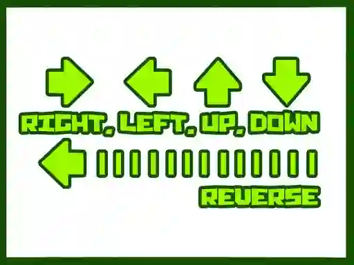 Гульня Right Left Up Down Reverse онлайн