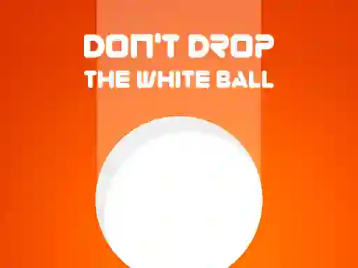 Гульня Don't Drop The White Ball онлайн