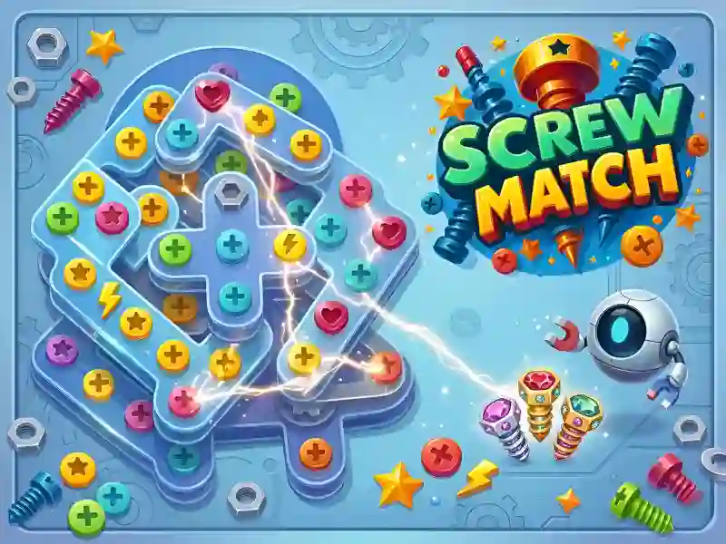 Гульня Screw Match онлайн