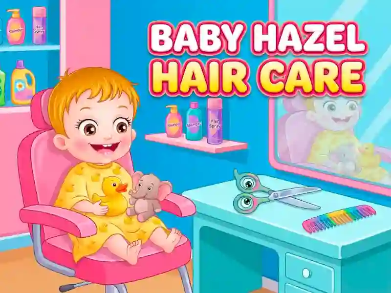 Гульня Baby Hazel Hair Care онлайн