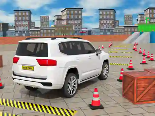 Гульня Prado Car Parking Games Sim онлайн