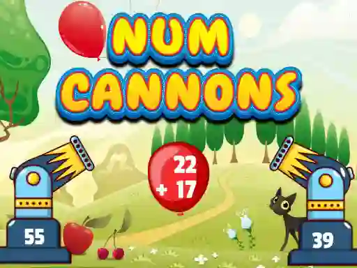 Гульня Num Cannons онлайн