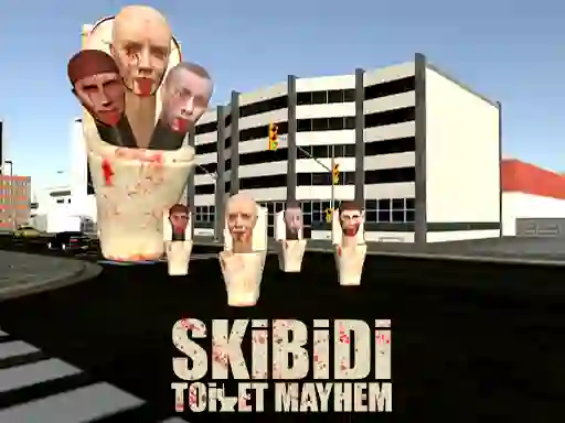 Гульня Skibidi Toilet Mayhem онлайн