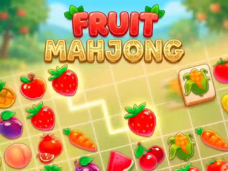 Гульня Fruit Mahjong онлайн