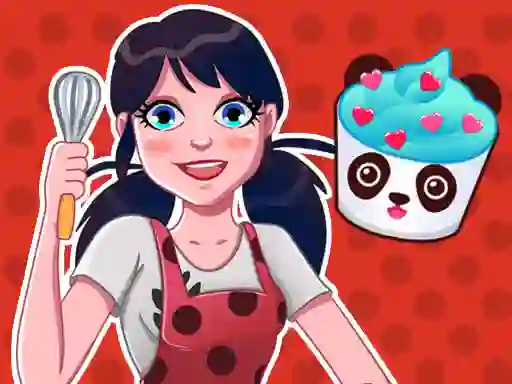 Гульня Miraculous Cupcake maker онлайн