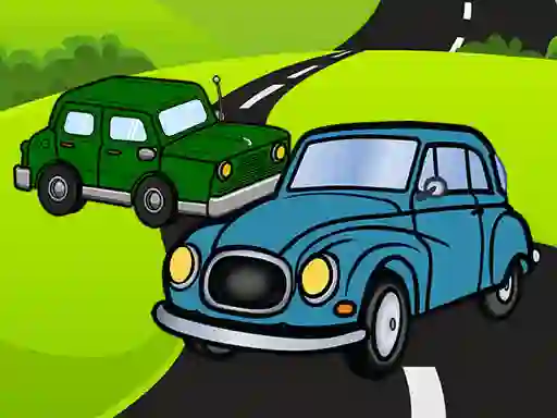 Гульня Cartoon Car Jigsaw онлайн