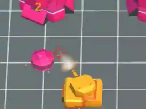 Гульня MineTank Shooter онлайн