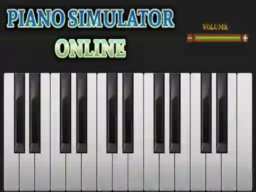Гульня Piano simulator online онлайн