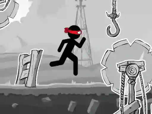 Гульня Stickman Adventures онлайн