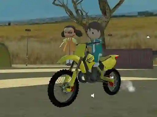 Гульня MSK Squid Game Motorcycle Stunts онлайн