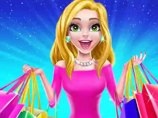 Гульня Rich girl crazy shopping онлайн