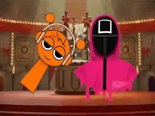 Гульня Squid Sprunki Mingle Game 2 онлайн
