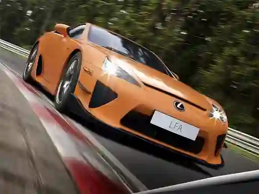 Гульня Lexus LFA Nurburgring Package Puzzle онлайн