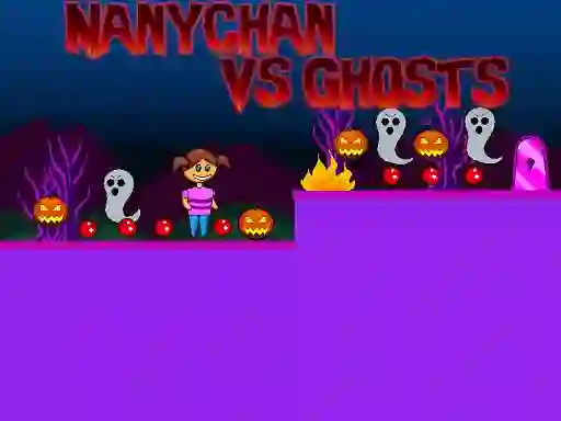 Гульня Nanychan vs Ghosts онлайн