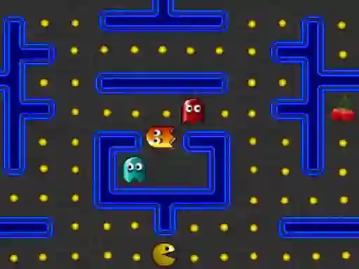 Гульня Pacman html5 онлайн