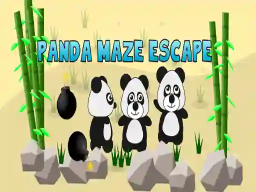 Гульня Panda Maze Escape онлайн