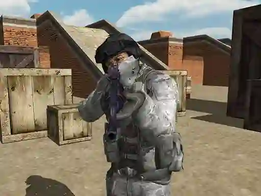 Гульня Counter City Strike Commando Action онлайн