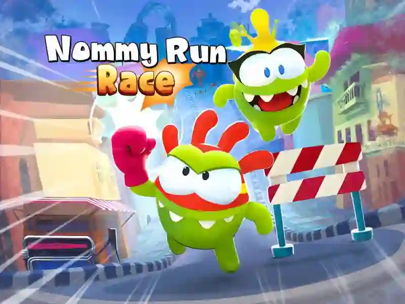 Гульня Nommy Run Race онлайн