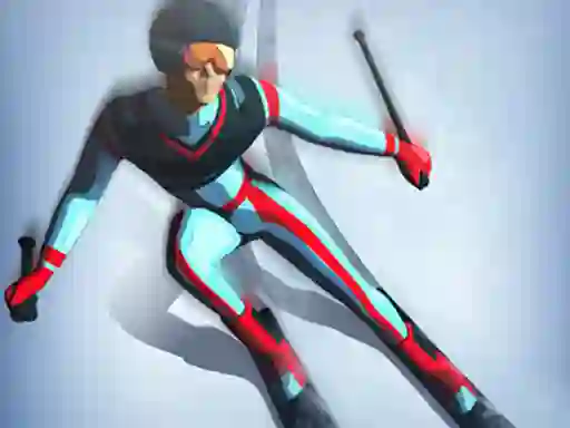 Гульня Ski King онлайн