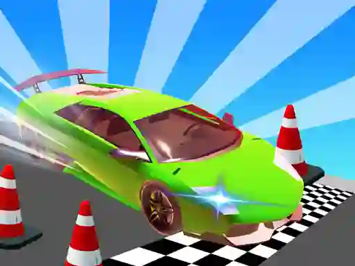 Гульня Car Stunt Races Mega Ramps онлайн