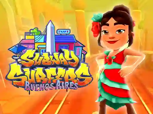 Гульня Subway Surfers Buenos Aires онлайн