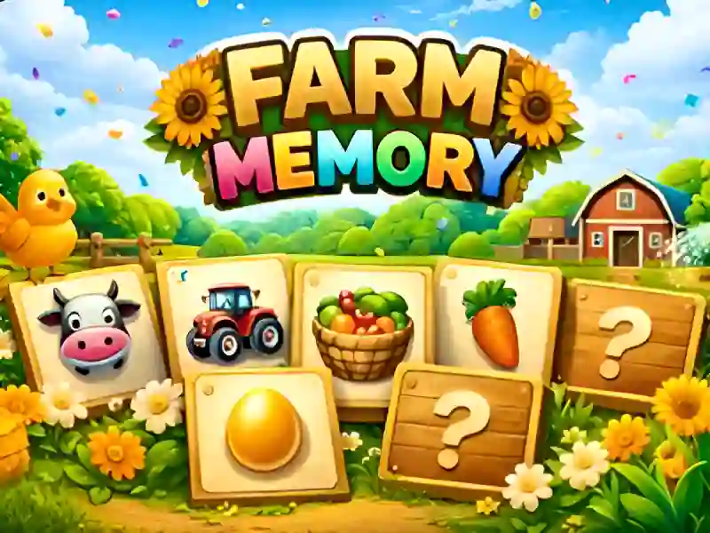Гульня Farm Memory онлайн