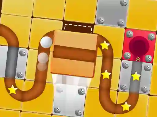 Гульня Unblock Ball Slide Puzzle онлайн