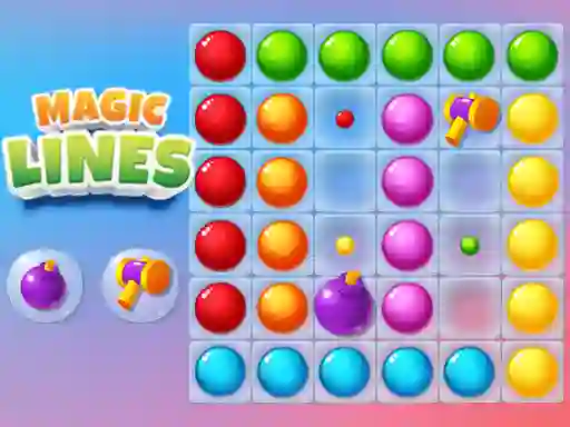 Гульня Magic Lines онлайн