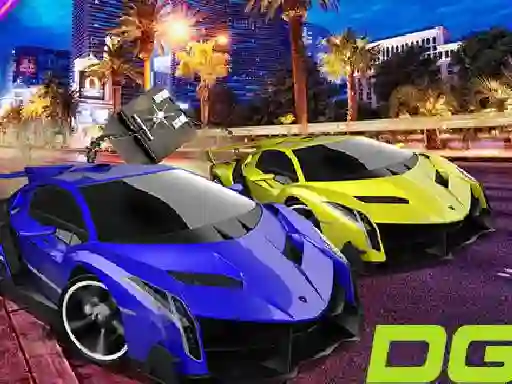 Гульня Chained Cars Impossible Driving онлайн