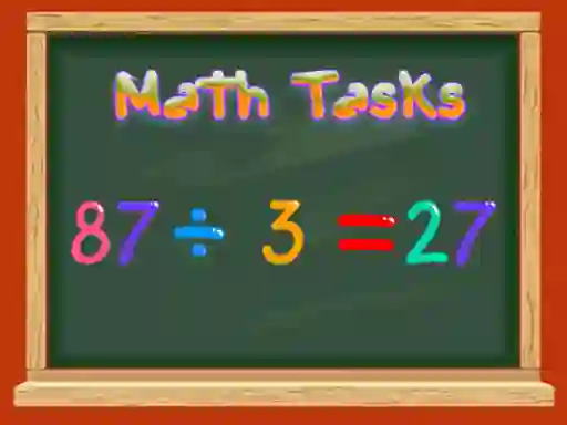 Гульня Math Tasks True or False онлайн