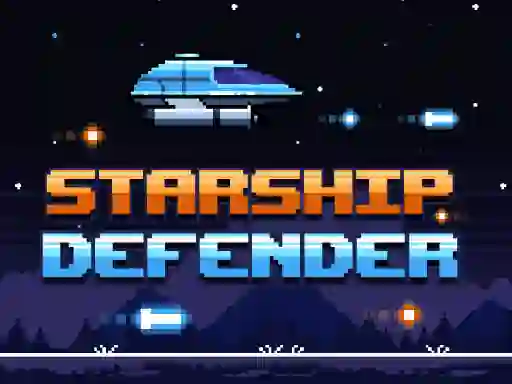 Гульня Starship Defender онлайн