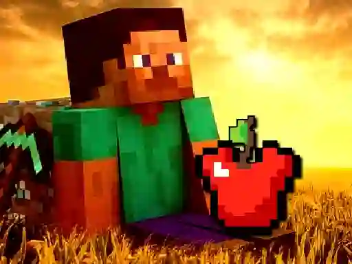 Гульня Mineblox Apple Shooter онлайн