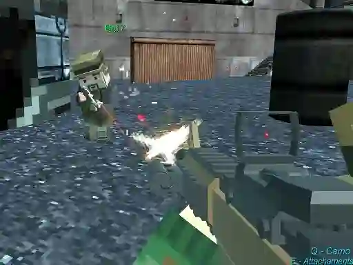 Гульня Pixel Gungame Arena Prison Multiplayer онлайн