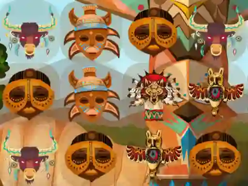 Гульня Totem Match 3 онлайн