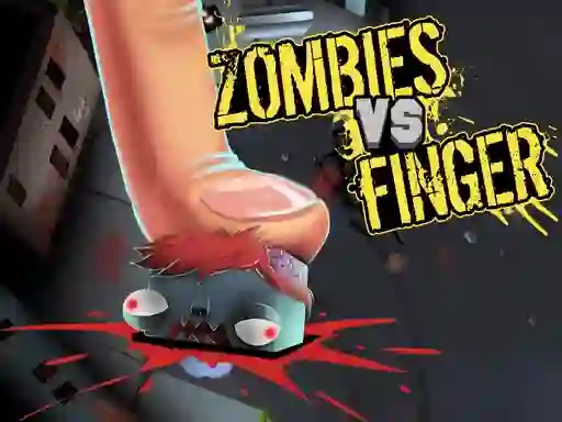 Гульня Zombies vs Finger онлайн