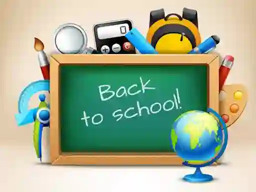 Гульня Back To School: Memory онлайн