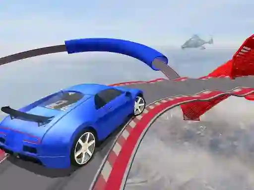 Гульня Mega Ramp Stunt Cars онлайн