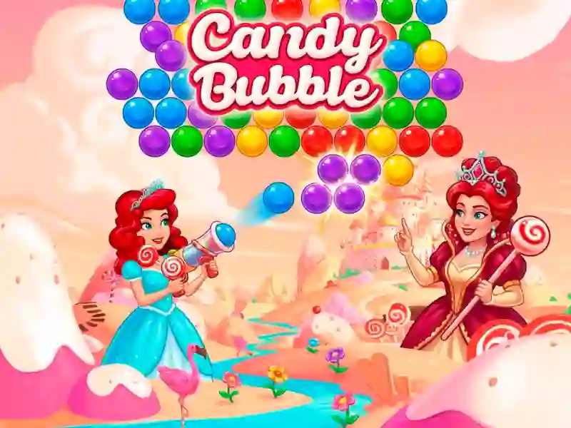 Гульня Candy bubbles онлайн