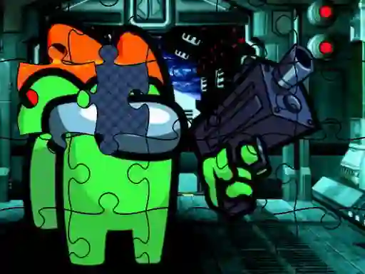 Гульня Imposter Space Puzzle онлайн