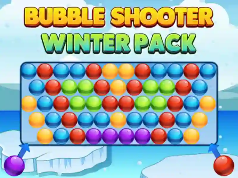Гульня Bubble Shooter Winter Pack онлайн