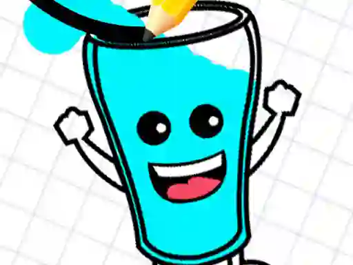 Гульня Happy Glass Draw Lines онлайн