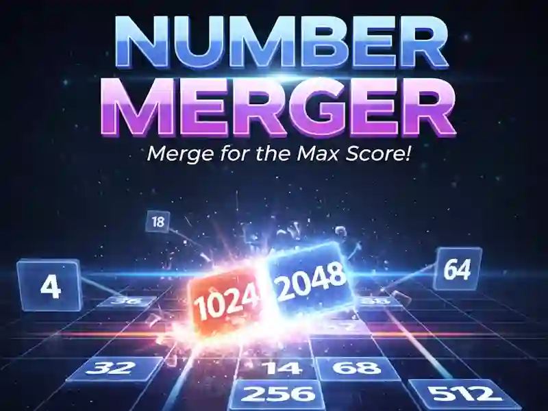 Гульня Number merger онлайн