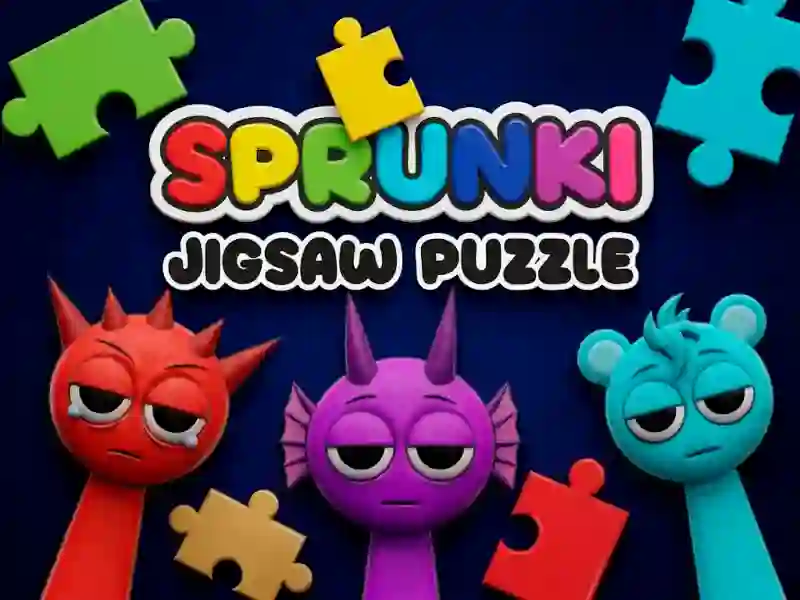 Гульня Sprunki Jigsaw Puzzle онлайн