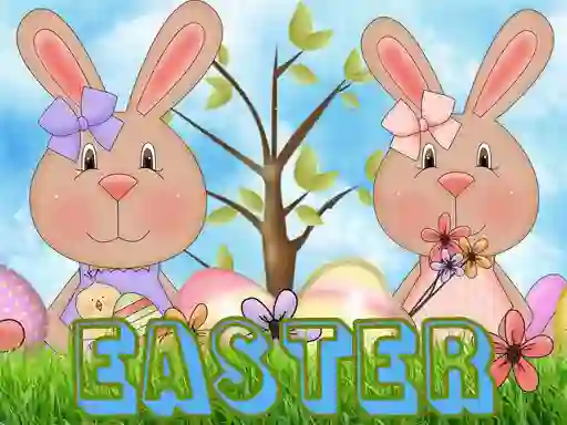 Гульня Easter Puzzle онлайн