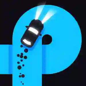 Гульня Finger Driver Neon онлайн