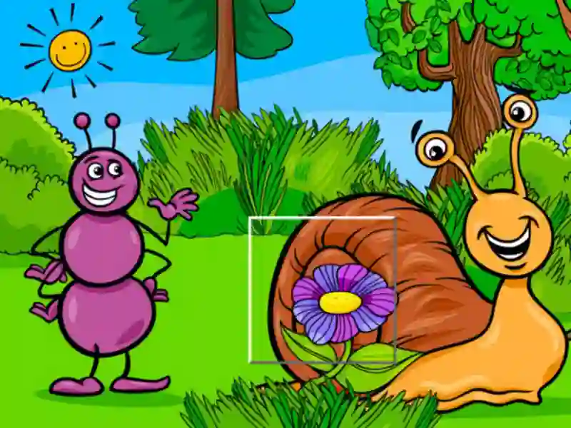 Гульня Insect Pic Puzzles онлайн