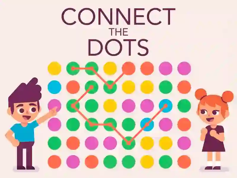 Гульня Connect the Dots онлайн
