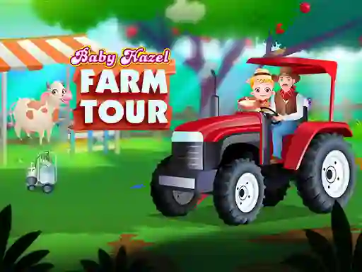 Гульня Baby Hazel Farm Tour онлайн