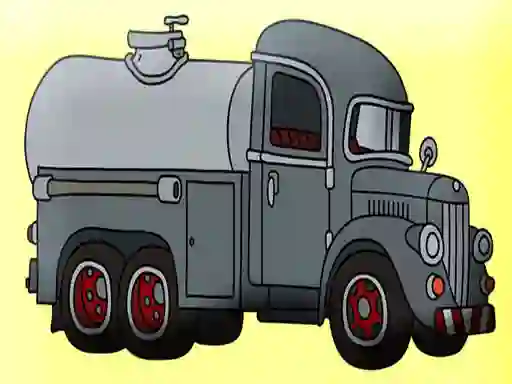 Гульня Tank Trucks Coloring онлайн